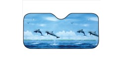 Accesorii auto sezoniere Parasolare auto BOTTARI PARASOLAR PARBRIZ 70X140CM DOLPHIN