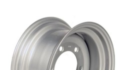 Agroindustriale Jantsa W28.00x26.5 WHEEL JANTSA (280284) RAL 9006 SILVER 281-335-10 A3 ET-50 INCL. VALVE PROTECTOR  / R26.5