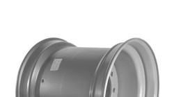 Agroindustriale Cimac 24.00x30.5 WHEEL CIMAC (A3052485) RAL 9006 SILVER 281-335-10 B3 ET-50 INCL. VALVE PROTECTOR  / R30.5