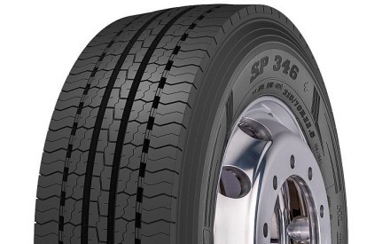 Anvelope de directie DUNLOP SP346 315 / 80 R22.5 regional