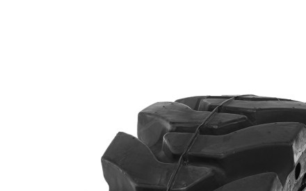 Agroindustriale TY Cushion 33x12-20 (12-16.5) TY CUSHION F2A ON 8.00-20 RIM BLACK (SOLID) RIGHT  / R20