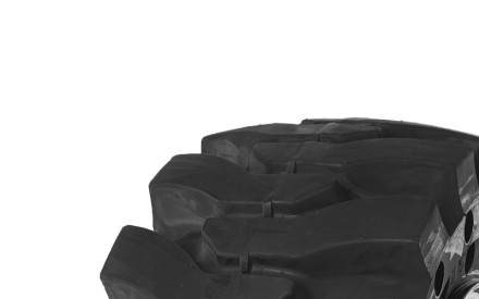 Agroindustriale TY Cushion 15-20 TY CUSHION F2A (SOLID) ON RIM 221-275-8 STUD Ø20 MM CYLINDRICAL BLACK LEFT  / R20